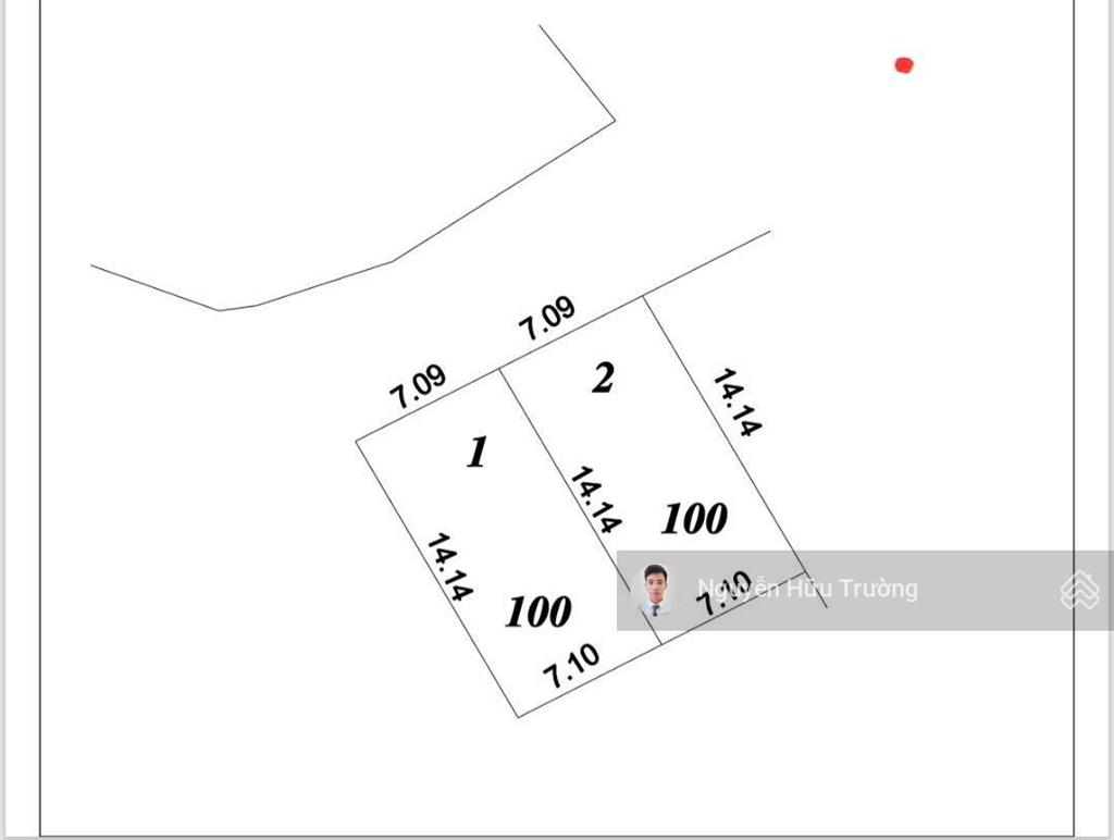 Lô đất đẹp có 102 cách 30m ra đường tỉnh lộ. view cánh đồng và quán cafe cực chill ạ