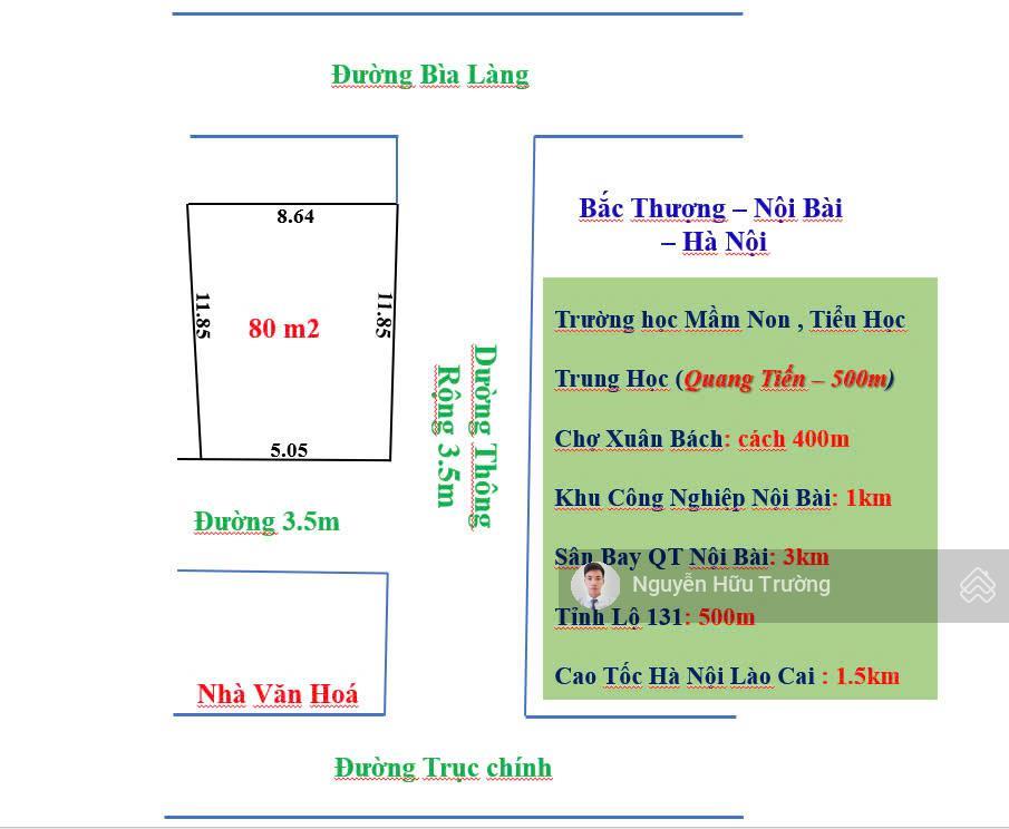 2x triệu/m2 đất sóc sơn đắt hay rẻ? kinh nghiệm 6 năm làm bđs chưa thấy lô nào tốt hơn lô này!