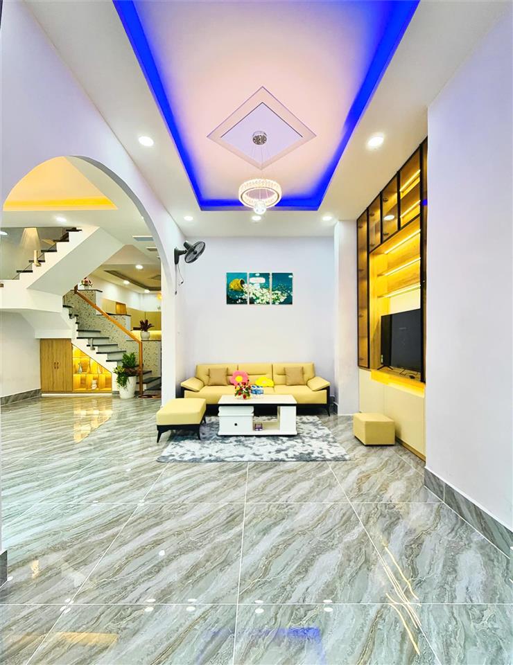 Bán Villa mini DT hơn 100m2, đường số 30 Gò Vấp, thiết kế hiện đại, ô tô đâu cửa, chỉ