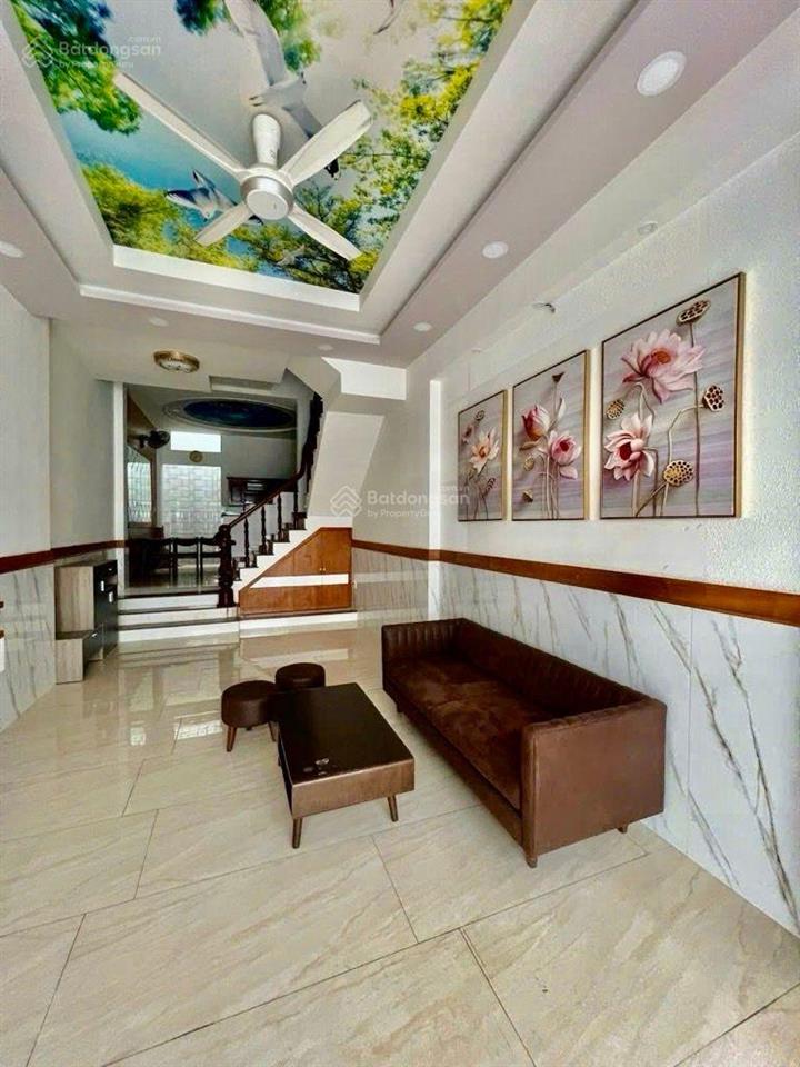 Hẻm kinh doanh xe tải thông  ngay học viện cán bộ  4 tầng btct  46m2 4 tầng 8pn nhỉnh 8 tỷ