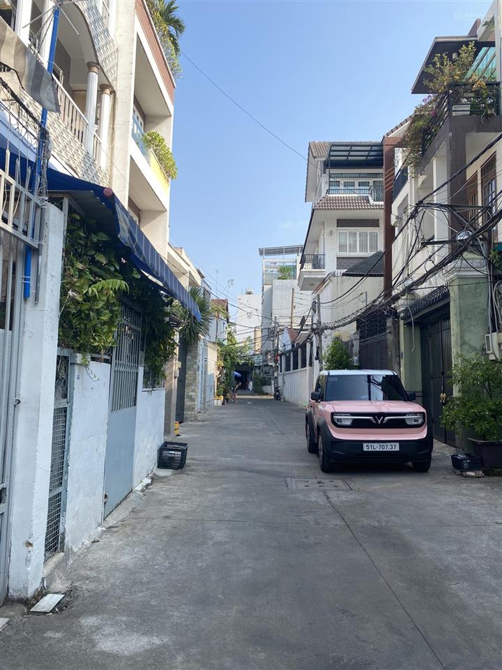 Hẻm xe tải nơ trang long 6m sổ phân lô 52m2 sát mặt tiền xd 5 tầng nhỉnh 7 tỷ rẻ nhất bình thạnh