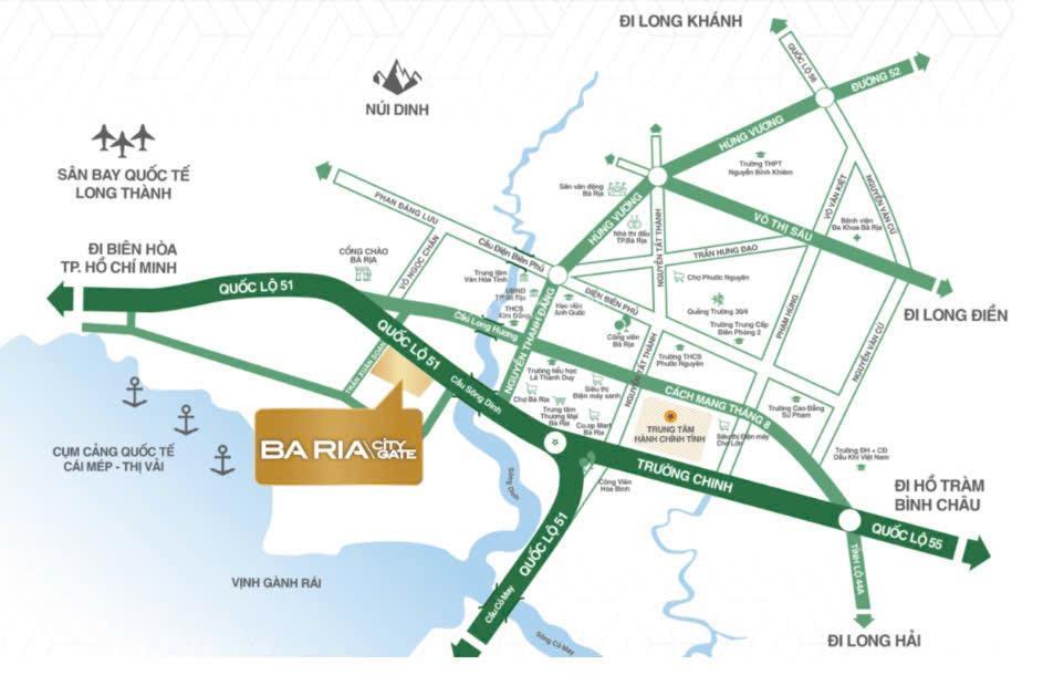 Bán gấp nhà phố 1 trệt 2 lầu 4 tỷ trung tâm bà rịa 120m2 đã có sổ, ql 51 phạm yến 0775 707 ***