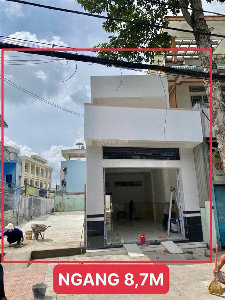 Cho thuê nhà mặt tiền đường 3 tháng 2 ngang 8,7m giá 55 triệu