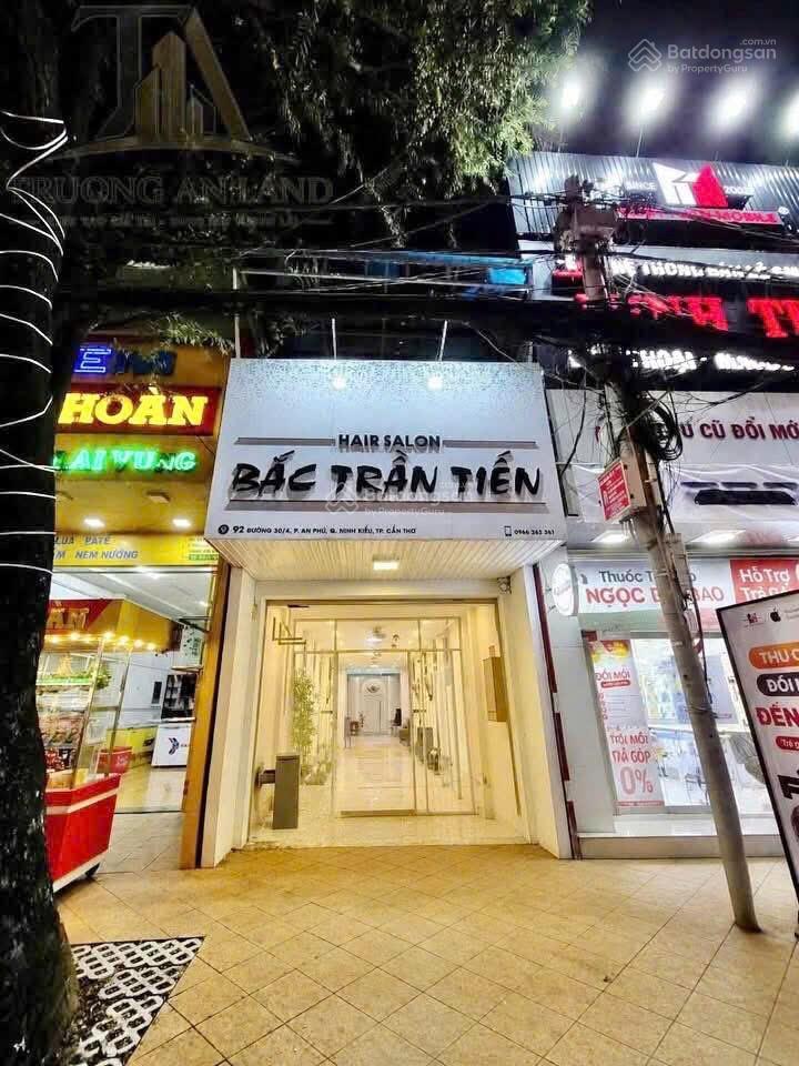 Cho thuê nhà mặt tiền 1 trệt 1 lầu ngay ngã 3 quang trung đường 30/4 cần thơ