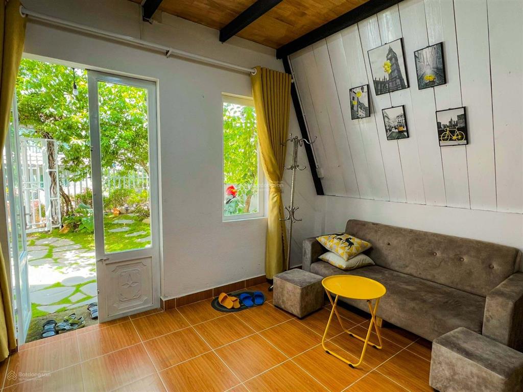 Chỉ 3.7 tỷ, nhà sân vườn, sổ riêng, view đẹp trung tâm đà lạt (78m2, 6x14m hẻm rộng 3.5m ô tô nhỏ)