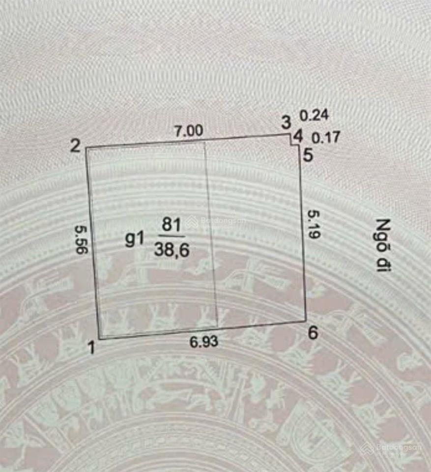 Bán đất tặng nhà tam khương đống đa dt38m c4 giá 9,5 tỷ sổ đẹp, sang tên ngay.
