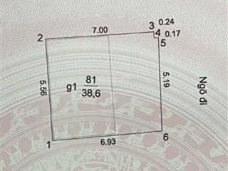 Bán đất tặng nhà  tam khương  đống đa  dt38m c4  giá 9,5 tỷ  sổ đẹp, sang tên ngay.