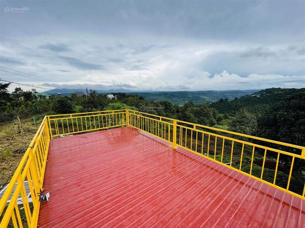 Săn mây  view sông] 1.686m đất tân hà lâm hà  sẵn nhà mới & vườn sầu riêng & cafe  giá 1,313 tỷ