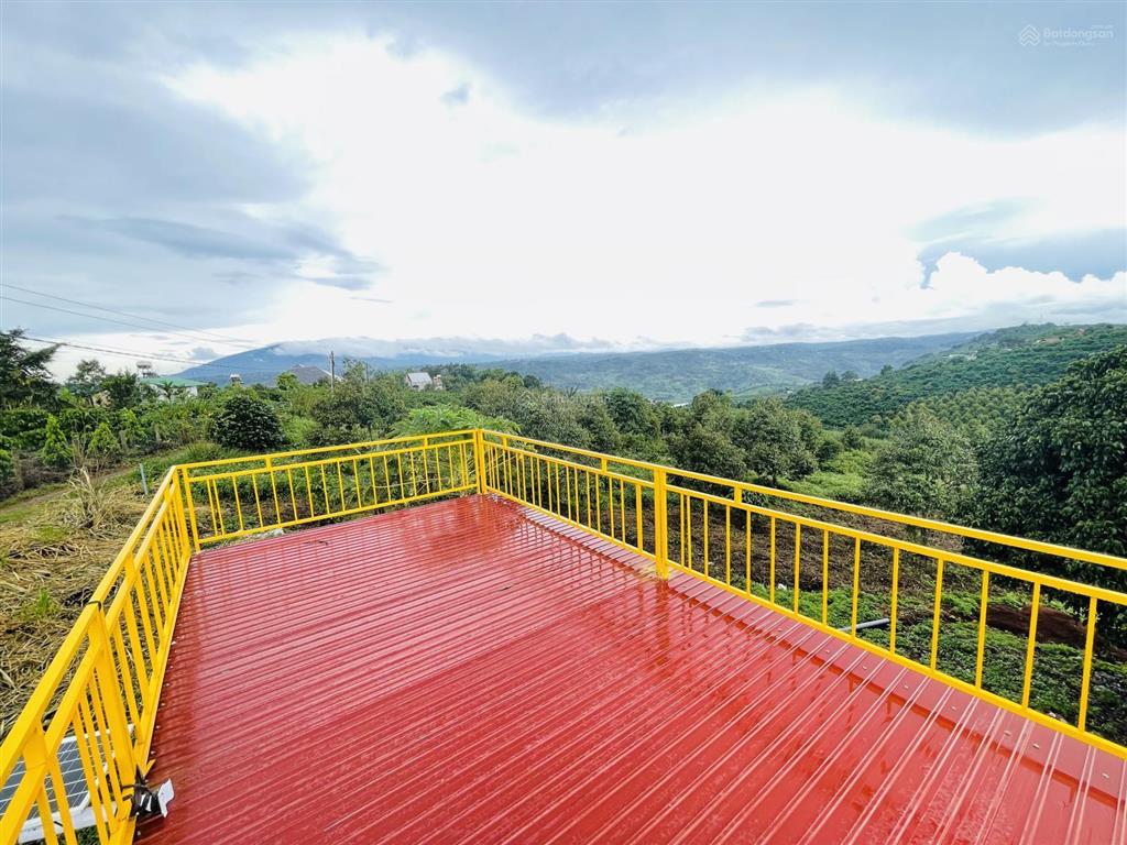 Săn mây  view sông] 1.686m đất tân hà lâm hà  sẵn nhà mới & vườn sầu riêng & cafe  giá 1,313 tỷ