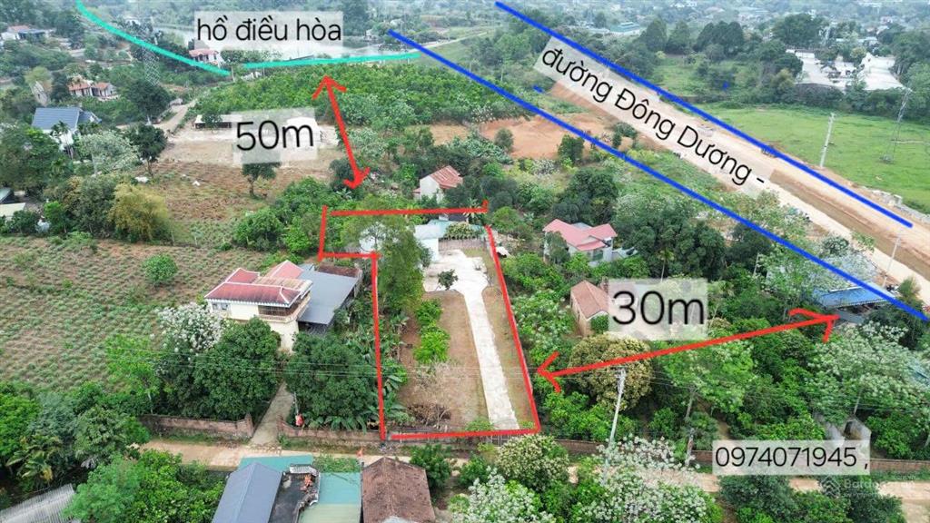 Bán đất sẵn nhà gần mặt đường kết nối xuân mai lương sơn