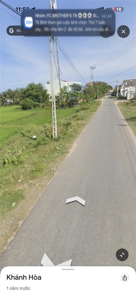 Bán đất thôn hải triều, xã tu bông, khánh hoà, gần biển, thích hợp xây biệt thự nghỉ dưỡng