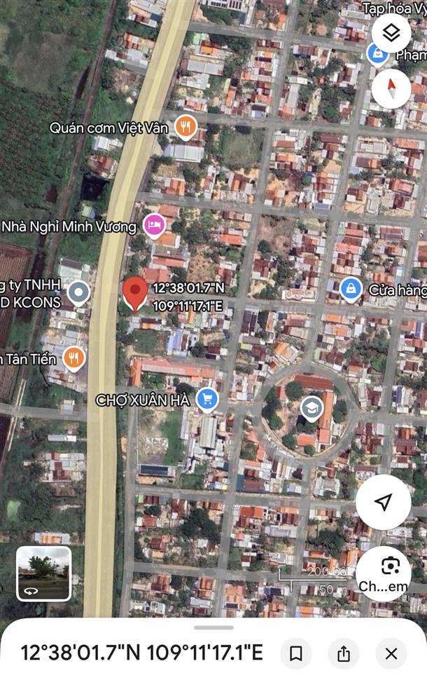 Bán đất tại mặt tiền ql1a vạn hưng khánh hoà, 19 triệu / m2, 207.4 m2, giá siêu hời, chính chủ