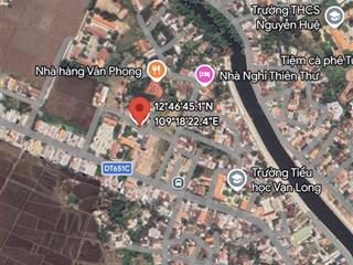 Bán đất sau uỷ ban xã tu bông giá 14,5 triệu/m thôn long hòa khánh hòa