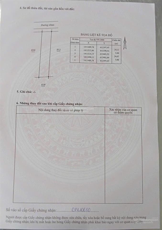 Cần bán lô đất đẹp vạn ninh  vùng lõi kinh tế vân phong đường nhựa thôn tiên ninh, xã tu bông