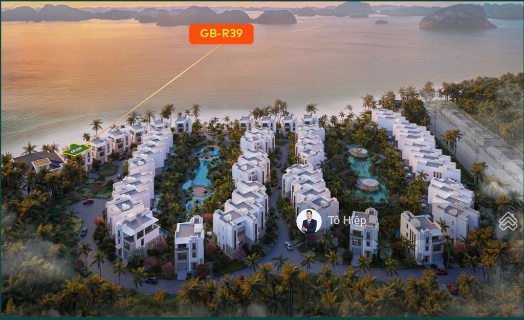 Hiếm! căn villa trực diện biển cuối cùng ở hạ long, đất ở lâu dài, compound, bãi tắm riêng 830m