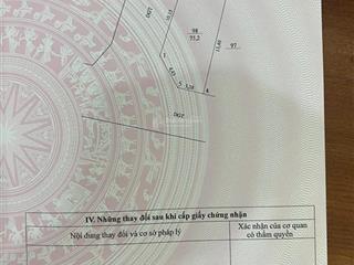 Em bán đất tại đồng ông, đan phượng, hà nội, 75.2m2 ( lô góc trục chính, chính chủ bao đẹp )