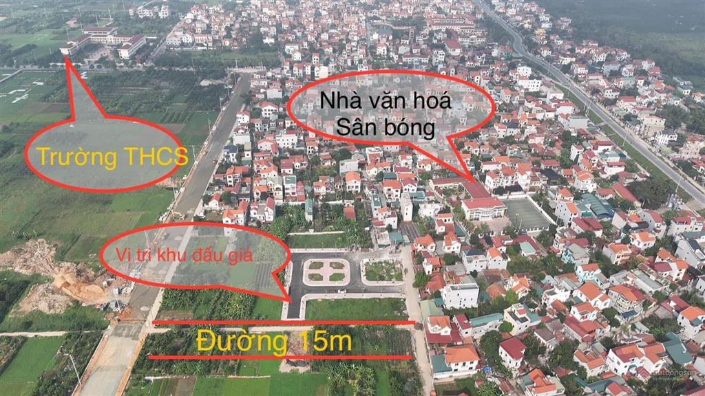 Bán đất đấu giá hồng hà, xã ô diên, hà nội, giá thỏa thuận, 80m2, mặt tiền 6m