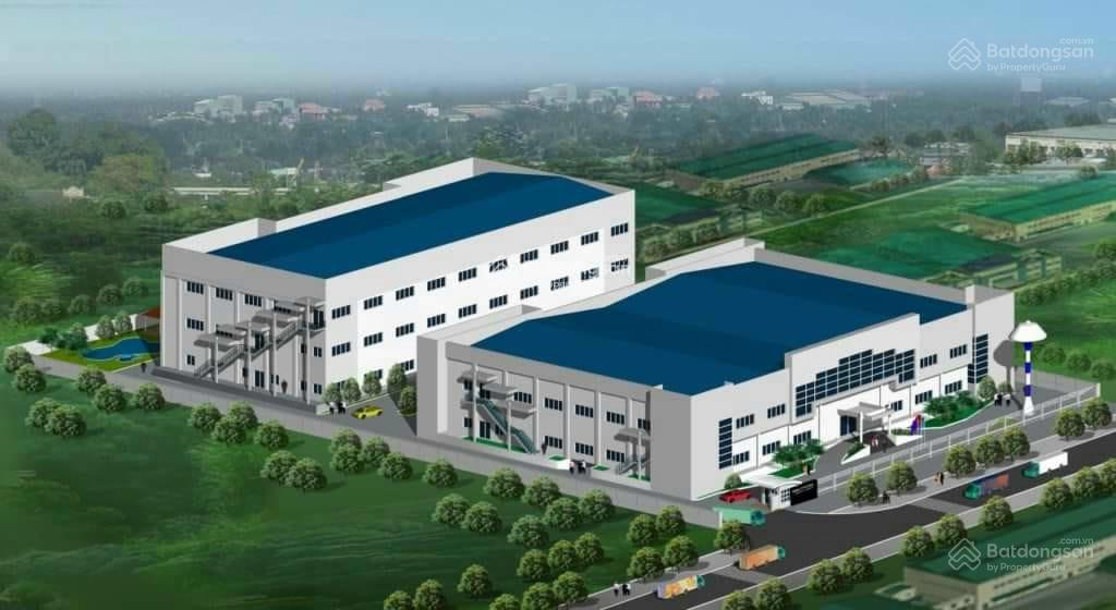 Cho thuê xưởng 1800m2, 2 tầng, có thiết kế đẹp mặt đường lớn tại phúc thọ.