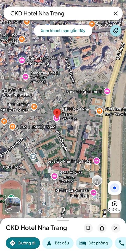 Giảm 5 tỷ khách sạn 8 tầng lê lợi, nha trang, còn 50 tỷ gần biển