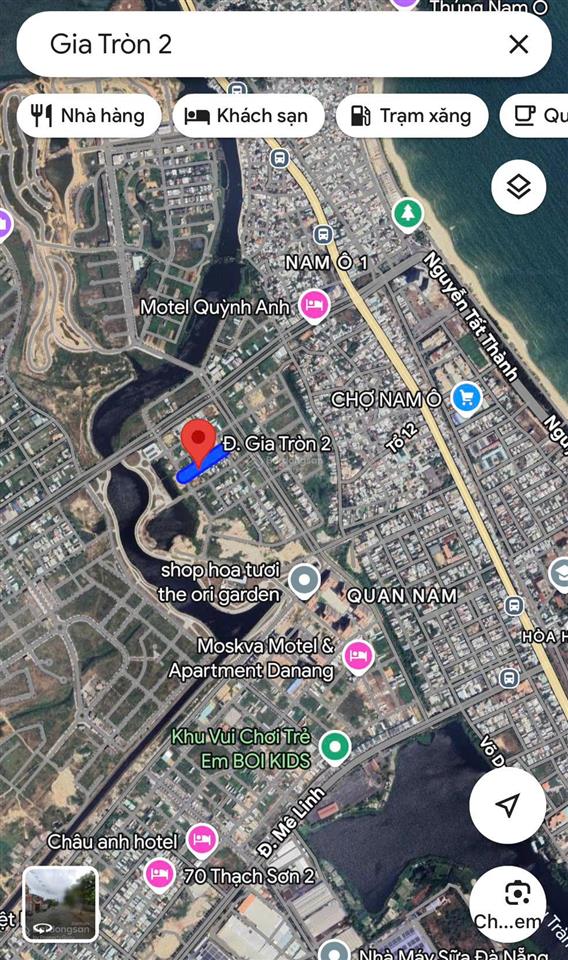 Sở hữu ngay đất mặt tiền gia tròn 2 gần tòa nhà trung nam land, chung cư ori garden | vỉa hè 4m