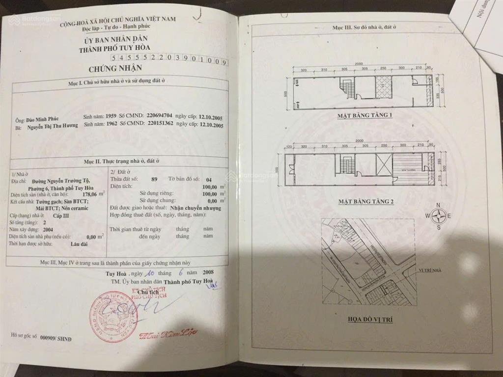 Bán nhà chính chủ gần biển, quảng trường 14, công viên biển