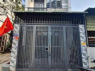 Bán nhà mới keng đón tết 2026 diện tích 4,5 x10m.đúc 1 lầu hẻm ô tô thông lê thị riêng phường thới