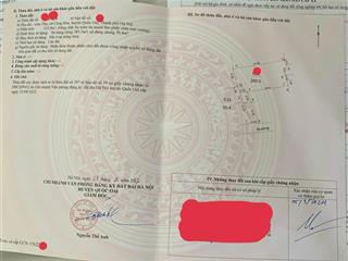 Em cần bán 285m2 full thổ cư chia được 2 lô ở cộng hòa, quốc oai sẵn sổ hồng