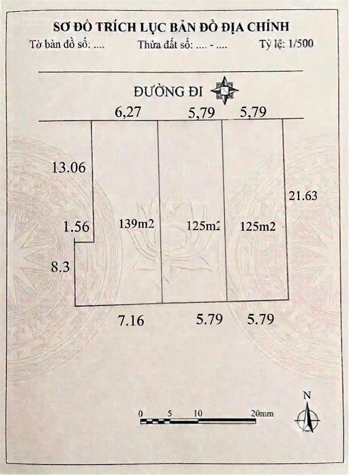 Siêu sốc chỉ 3xtr/m2  125m² vĩnh phúc, kiều phú giáp viện nhi sản và 3 trường đại học
