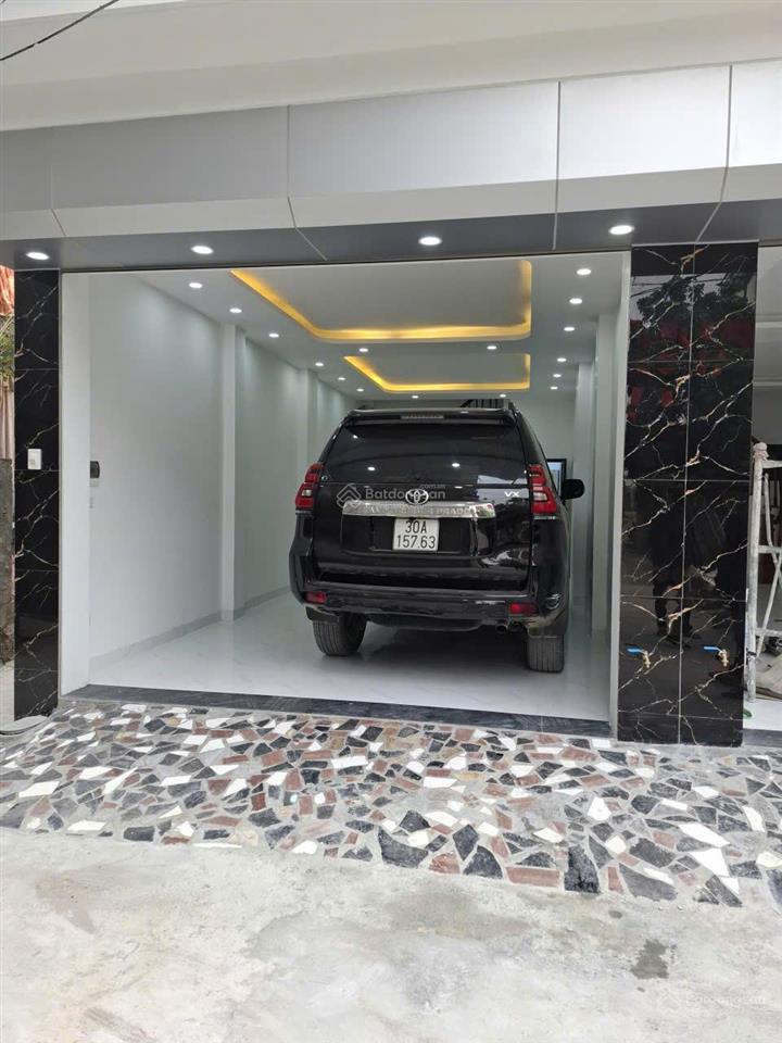 Cần bán nhà mới 4 tầng ô tô đỗ trong nhà ở sài sơn, quốc oai giáp qh 4 trường đại học đón sóng