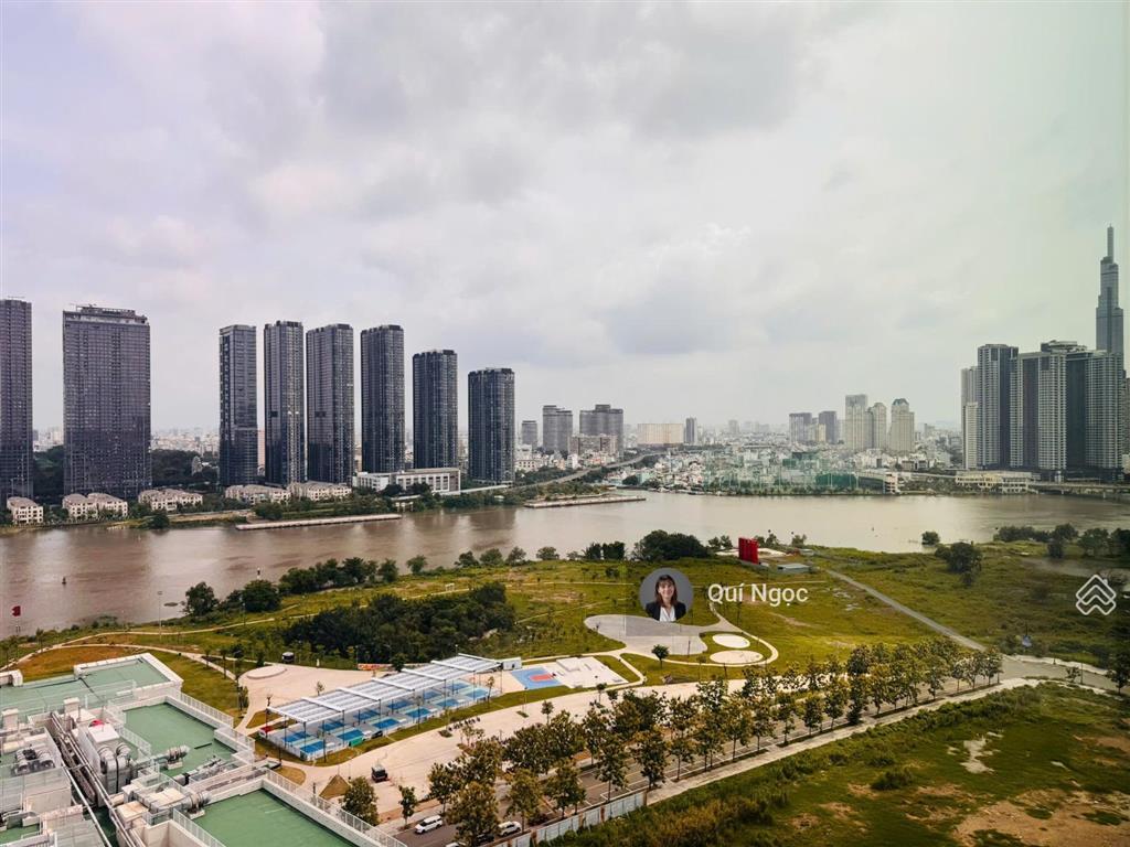 Bán 3pn crest 152m2, tầng cao, view sông không chắn