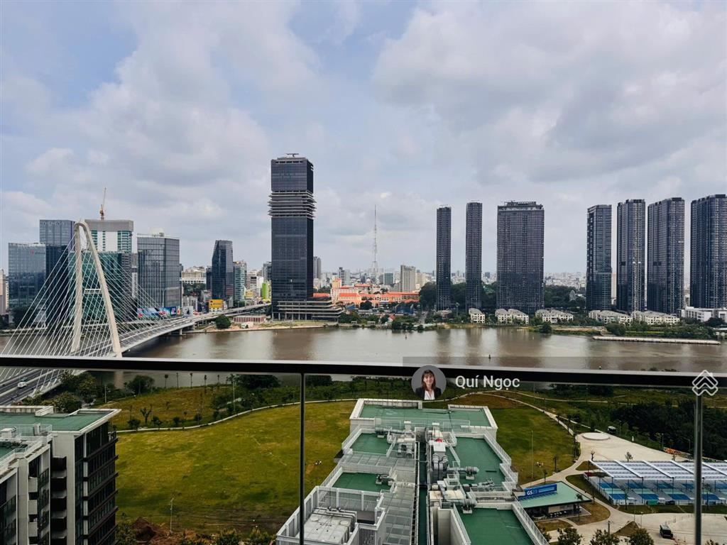 Bán 3pn crest 152m2, tầng cao, view sông không chắn