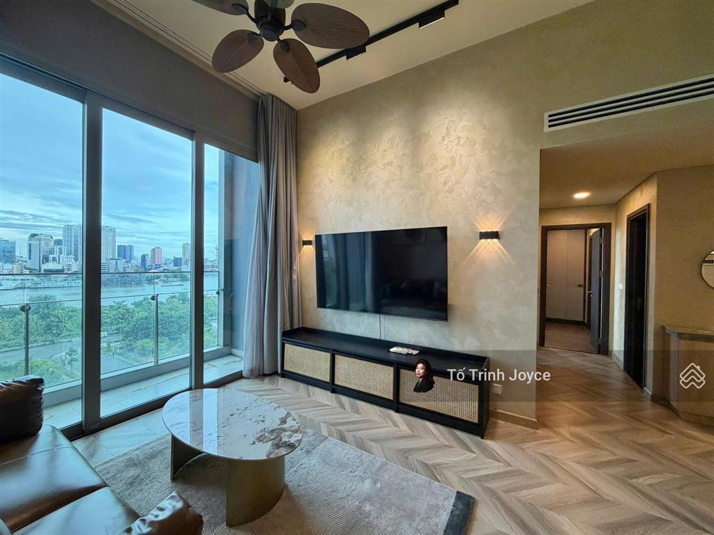 View hoa hậu cho thuê 2pn empire city  view pháo hoa, trực diện sông sài gòn bitexco q1  trần cao