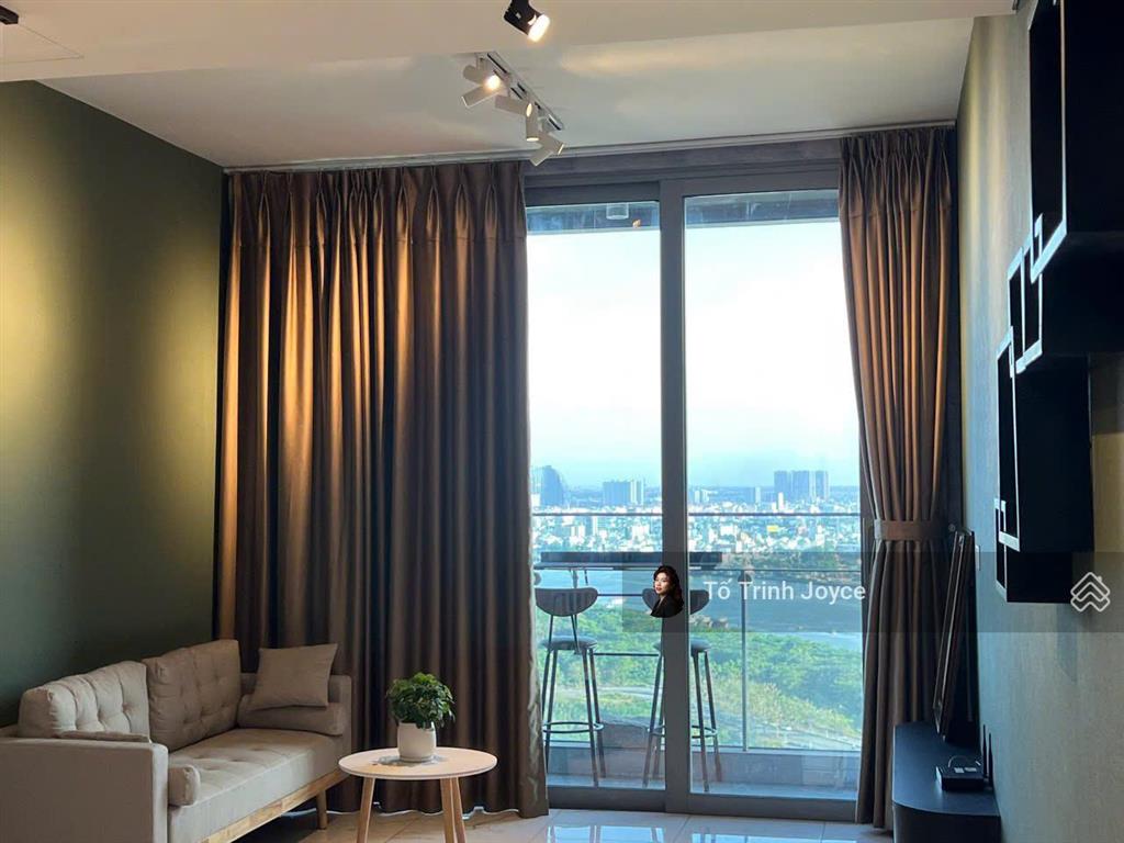 Hot deal cho thuê 1pn empire city  tầng cao, view sông thoáng mát, full nội thất