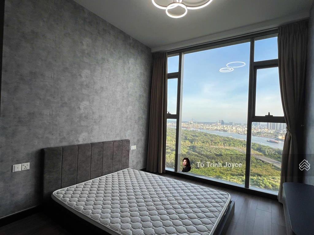 Hot deal cho thuê 1pn empire city  tầng cao, view sông thoáng mát, full nội thất