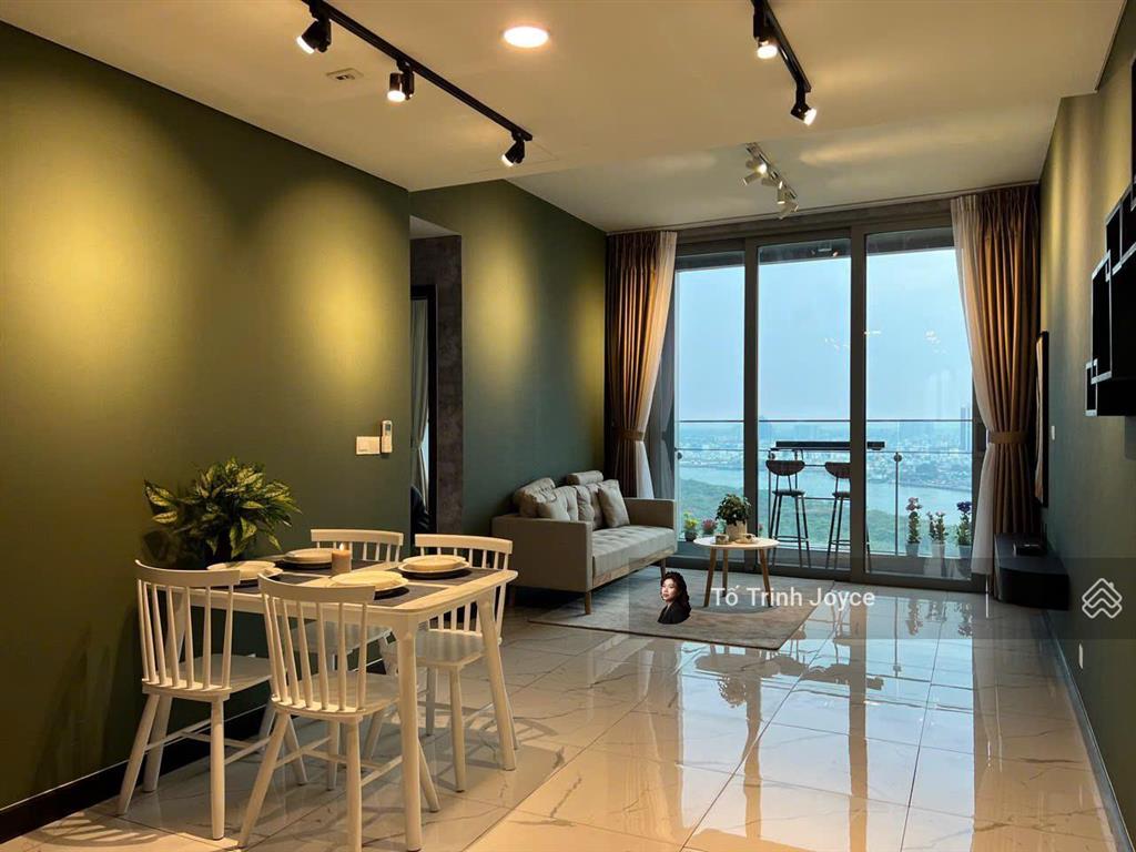 Hot deal cho thuê 1pn empire city  tầng cao, view sông thoáng mát, full nội thất