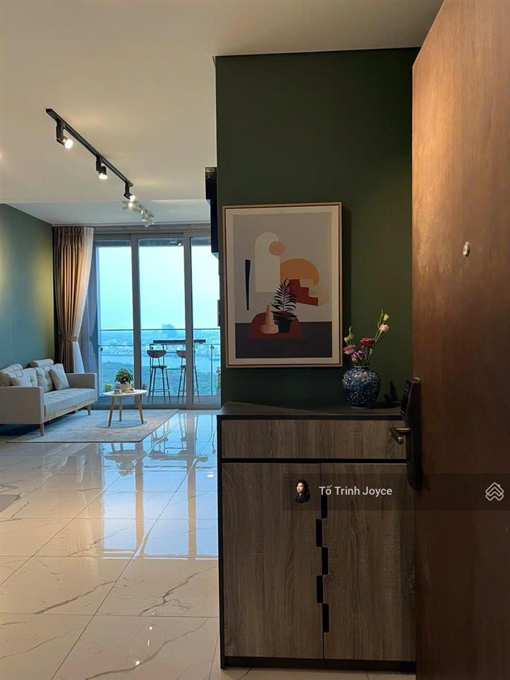 Hot deal cho thuê 1pn empire city  tầng cao, view sông thoáng mát, full nội thất