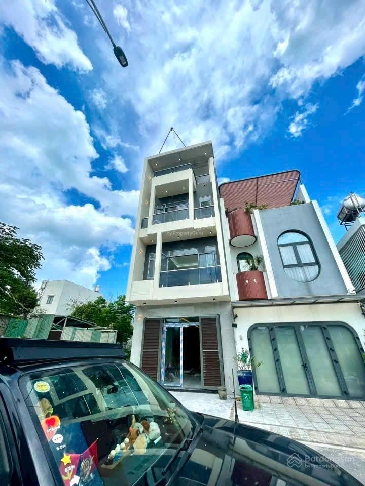 Nhà phố hiện đại 2 lầu ngay ngã tư hoà lân  ql 13 thuận an bình dương cũ