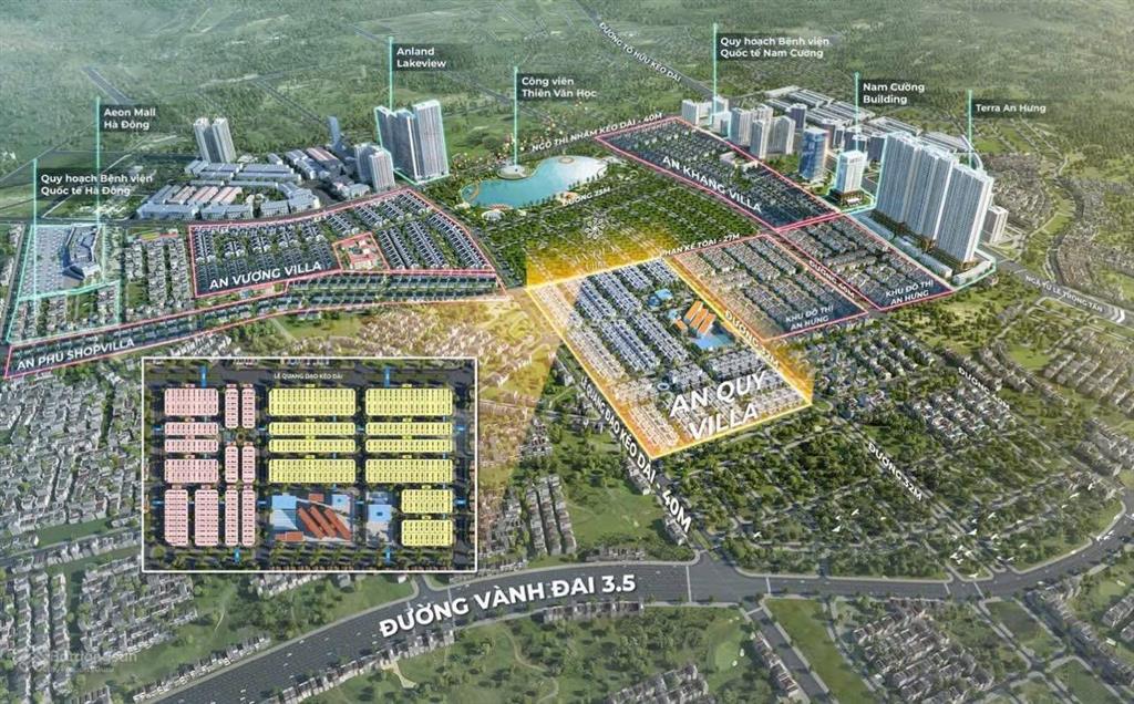 Cập nhật giá bán mới nhất biệt thự an khang villas, nam cường. cạnh hồ công viên, aeon. 0914 102 ***