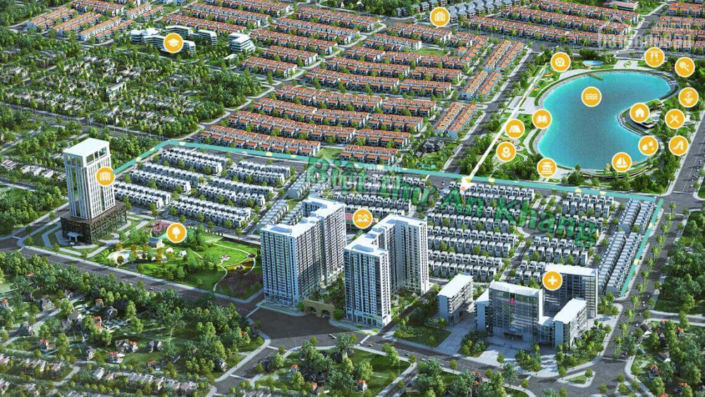 Bán gấp để trả nợ ngân hàng. biệt thự 250m2 an khang villas, kđt nam cường. 39 tỷ. sổ đỏ 0914 102 ***