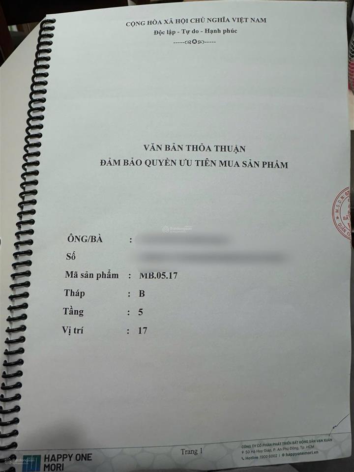 Chính chủ bán căn ot 38m2 1,5 tỷ full 102% ban công đông nam view trực diện công viên giá tốt