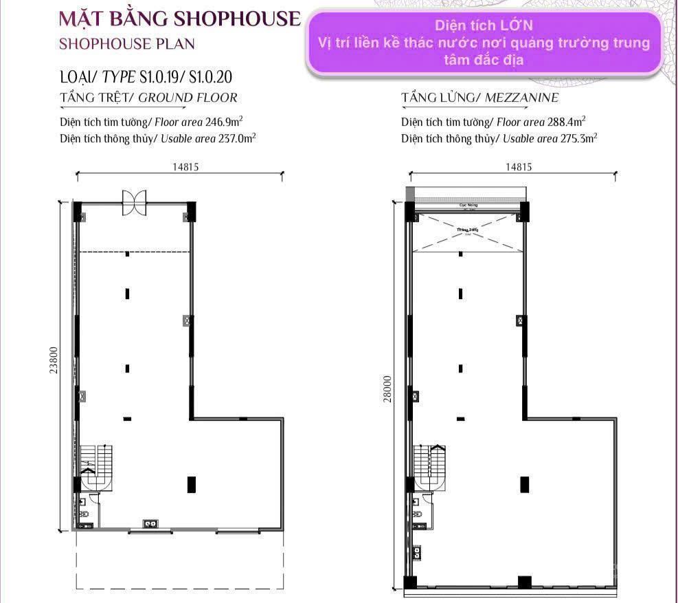 Bán sh0phouse s1.0.19 celadon city  diện tích 535  đang có sẵn hợp đồng thuê.