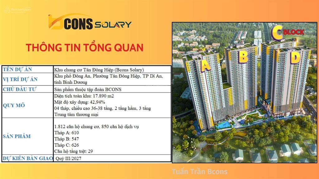 Giỏ hàng căn góc tầng đẹp  giá tốt / bcons solary cạnh metro vành đai 3.