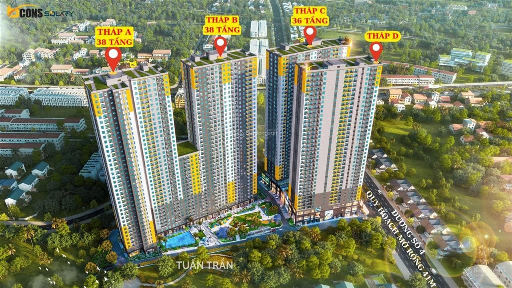 Giỏ hàng căn góc tầng đẹp  giá tốt / bcons solary cạnh metro vành đai 3.