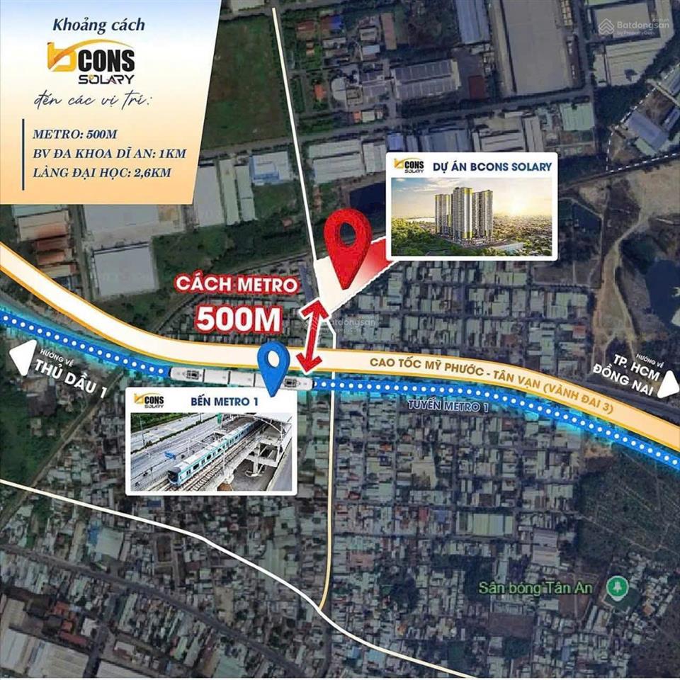 Giỏ hàng căn góc tầng đẹp  giá tốt / bcons solary cạnh metro vành đai 3.