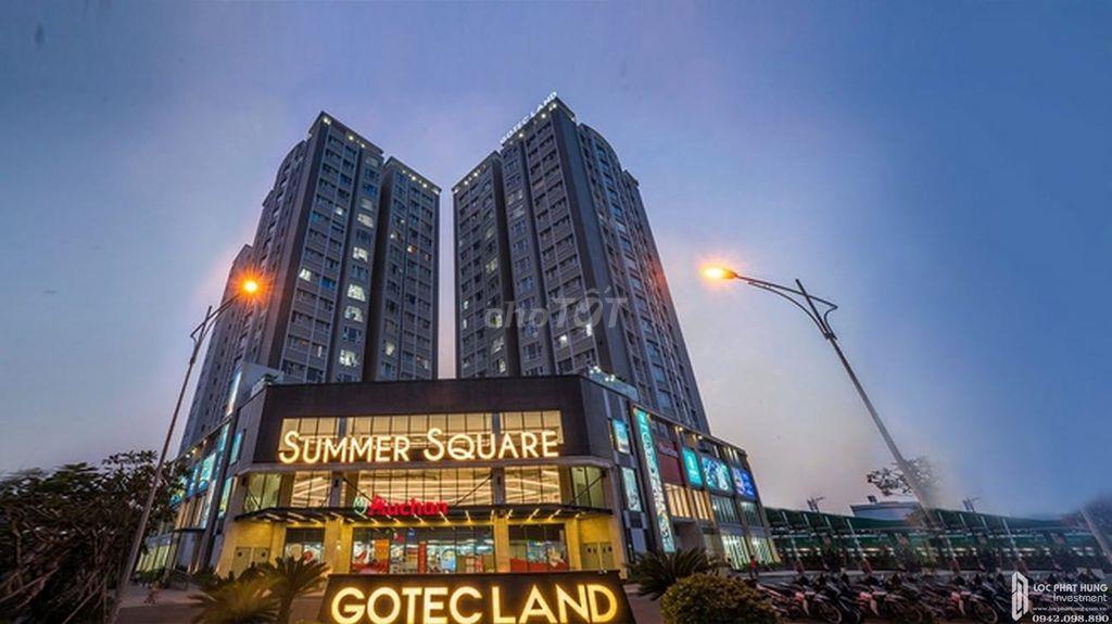 Bán CC Summer Square, DT 63m2, 2PN, 2WC Giá chỉ 3, 350 tỷ  Q,6