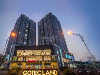 Bán CC Summer Square, DT 63m2, 2PN, 2WC Giá chỉ 3, 350 tỷ  Q,6