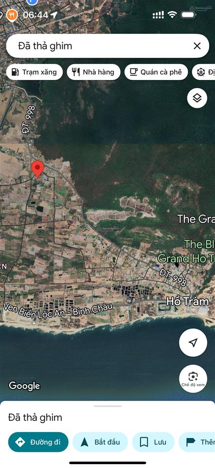 4100m2, 200m2 thổ cư đất phước thuận cách biển hồ tràm 3km giá chỉ 2,5 tr/m2 rẻ nhất khu vực biển