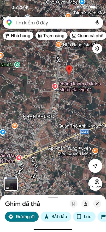 Cần bán lô đất xã xuyên mộc gần trung tâm thương mại. diện tích 10*46m, 140m2 thổ cư giá cực rẻ