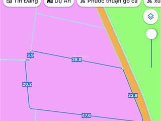 Gần 1000m2, sát bãi tắm công cộng biển hồ tràm. có 100m2 thổ cư, 24m mt nhựa. giá rẻ