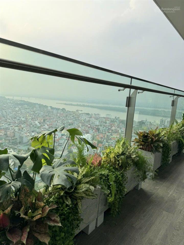 Tin chuẩn! căn hộ siêu rộng 2pn (130m²), full nội thất. view sông hồng, tại sunshine golden river